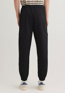 Siyah Kargo Pantolon - Mavi фото 4