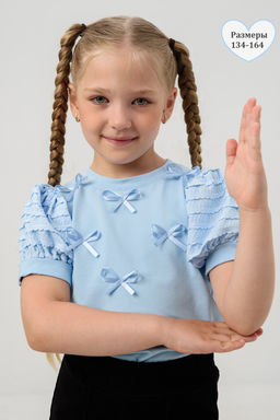 Блузка ЛЕЯ короткий рукав