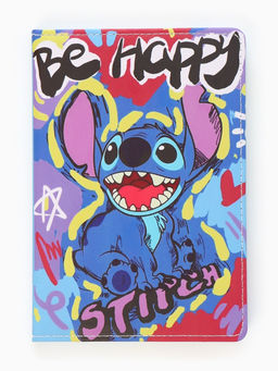 Подарочный набор: ежедневник А5, 80 л, ручка и наклейки Стич