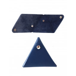 Футляр для монет Croco-Ф-700 натуральная кожа синий бергамо (47) 264860