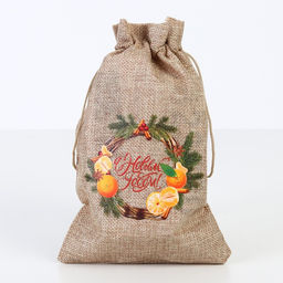 Цена за 5 шт. Мешок с термонаклейкой Эко, 16 24 см +/- 1.5 см