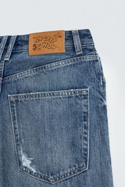 MID-WAIST BAGGY FIT JEANS HARRY LAMBERT FOR ZARA X DISNEY  фото 5