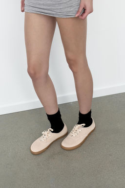ZAPATILLAS SERRAJE BAREFOOT / Marr?n Arena - Zara фото 2