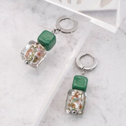 Серьги из муранского стекла SUMMER LS3504 - Vloes фото 4