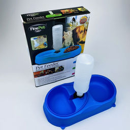 Миска с автопоилкой для животных Peet Feeder 35х17х6см - Buro фото 3