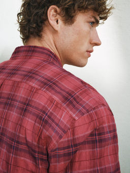 Camisa de franela de corte regular - H&m фото 7