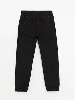 Beli Lastikli Erkek ?ocuk Jogger Jean Pantolon