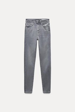 ZW COLLECTION SKINNY HIGH-WAIST JEANS - Zara фото 17