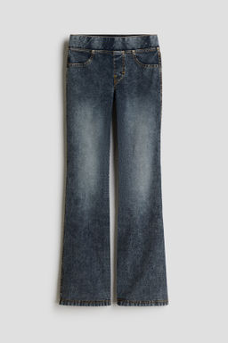 Jeggings acampanados efecto denim