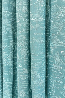 Комплект штор из рогожки Райское утро тесьма хлопок 100% - Лен поволжья фото 3