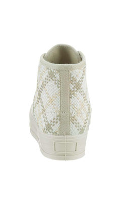 Кеды в клеточку, бежево-серый - Heine фото 11