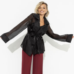 Жакет с поясом На пути к успеху (new)