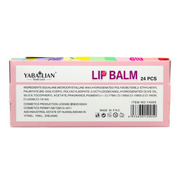 Цена за 24 шт. Бальзам для губ, микс цветов и ароматов