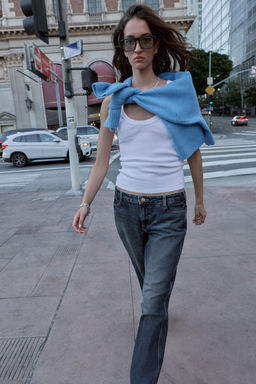 JEANS Z1975 STRAIGHT MID-WAIST - Zara фото 3