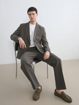 Standart Kal?p Erkek Blazer Ceket