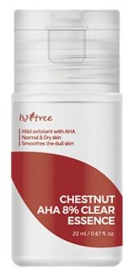 Миниатюра ISNTREE Chesnut AHA 8% Clear Essence (20 мл)
