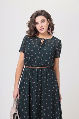 Блуза Swallow 803.2 черный+серебряный узор фото 346