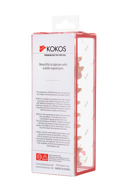 Насадка реалистичная KOKOS EXTREME SLEEVE с дополнительной стимуляцией, TPE, телесная, 14.7 см