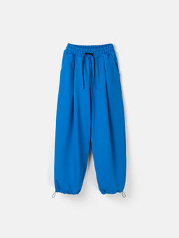 Джоггеры оверсайз облегченные Электрик с карманами 7+ - Bungly фото 2