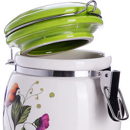 26605 Банка для сыпучих 700мл Птичка дол/металл LR (х36) - Mayer&boch фото 3