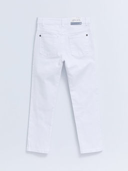 Slim Fit Basic Gabardin Erkek ?ocuk Pantolon - Waikiki фото 3