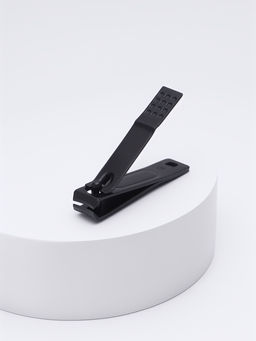 Кусачки книпсер маникюрные, 5.9 см, на блистере, чёрные