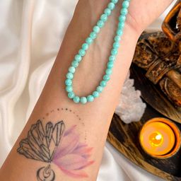 Колье из Амазонита 46 см +