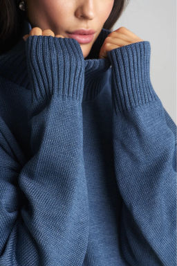 Свитер Cotton Classic Blue Melange