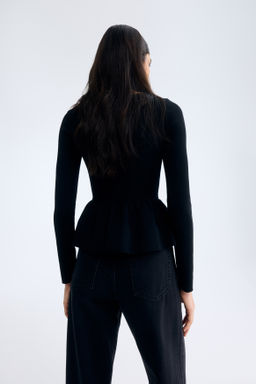 Top de punto con peplum - H&m фото 5