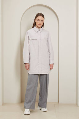 Полупальто женское арт. 300S - Ultramarine фото 2