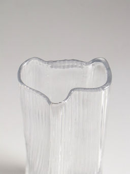 Ваза «Энико», 25×9 см, стекло, прозрачная