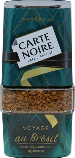 Carte Noire. Voyage au Bresil 90 гр. стекл.банка