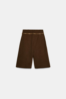 BELTED BERMUDA SHORTS - Zara фото 5