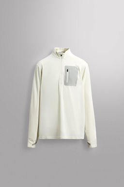 TECHNICAL QUARTER-ZIP T-SHIRT