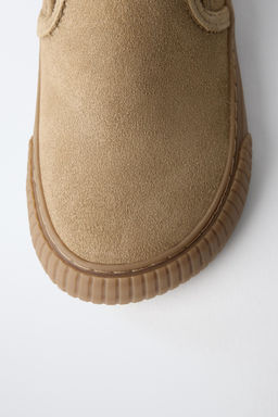 BAREFOOT LEATHER SNEAKERS - Zara фото 14