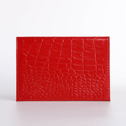 Обложка для паспорта, цвет алый - Simaland фото 2