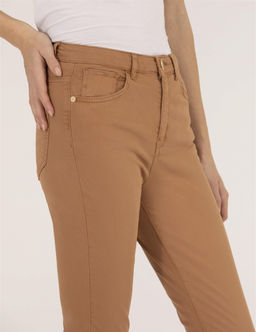 Kahverengi Skinny Fit Kanvas Pantolon - Pierre cardin фото 5