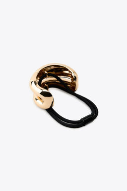 DOUBLE METAL SCRUNCHIE - Zara фото 3