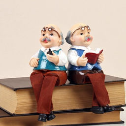 Цена за 4 шт. Фигурка Бабушка, Дедушка висячие ножки 25 см / YG759-AB /уп 4/96/микс - Галеонтрейд фото 7