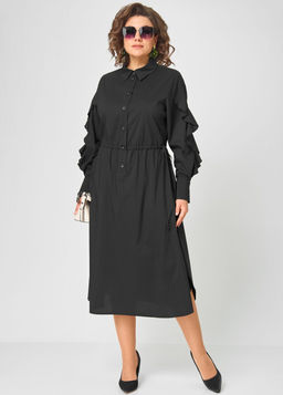 Платье EVA GRANT 7223 черный