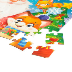 Пазлы в металлической коробке Добрый Дедушка Мороз, 35 деталей - Puzzle time фото 3