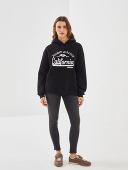 Bask?l? Kad?n Hoodie