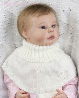 101-46-F Манишка для девочки (1 год)