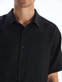 Regular Fit K?sa Kollu Arm?rl? Erkek G?mlek