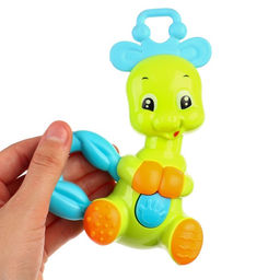 Погремушка - пищалка Дракоша, с эластичными элементами, цвет МИКС, Крошка Я  фото 2