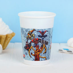 Стаканы пластиковые «Человек-паук», 200 мл, набор 8 шт.