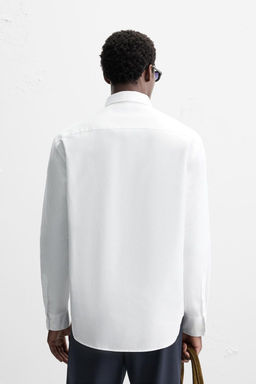 TEXTURED OXFORD SHIRT - Zara фото 3