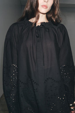 ZW COLLECTION EMBROIDERED BLOUSE - Zara фото 3