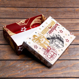 Подарочная коробка сборная Изысканность, 21 х 15 х 5,7 см - UPAK LAND фото 5