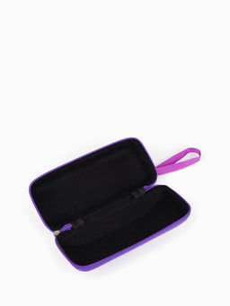 Футляр для очков на молнии, длина 17 см, МИКС